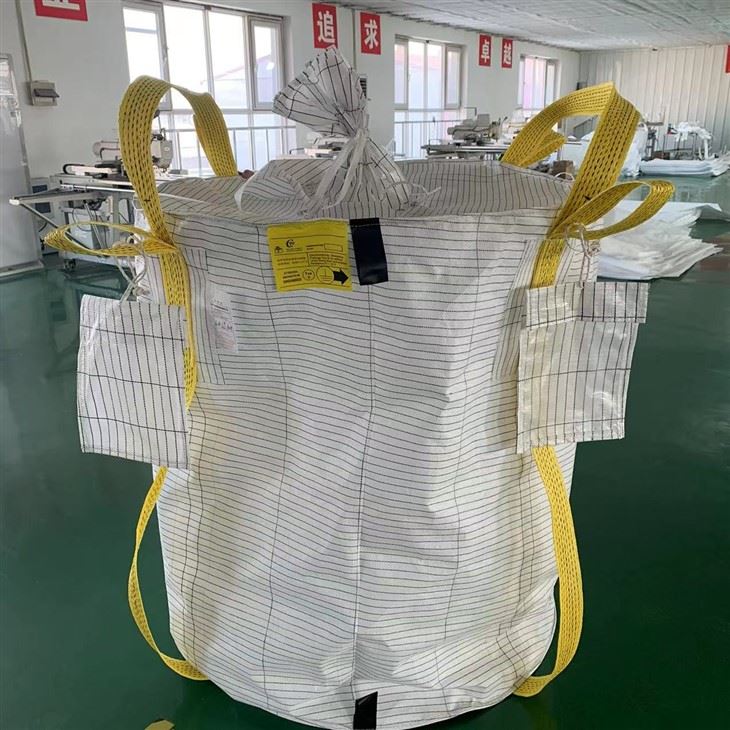 HESHENG UV Treated Anti Static Big Bag Conductive Pp Jumbo Bag TYPE C FIBC Bulk Bag